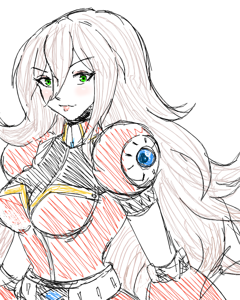 Iris -Another- loose hair by borockman on DeviantArt