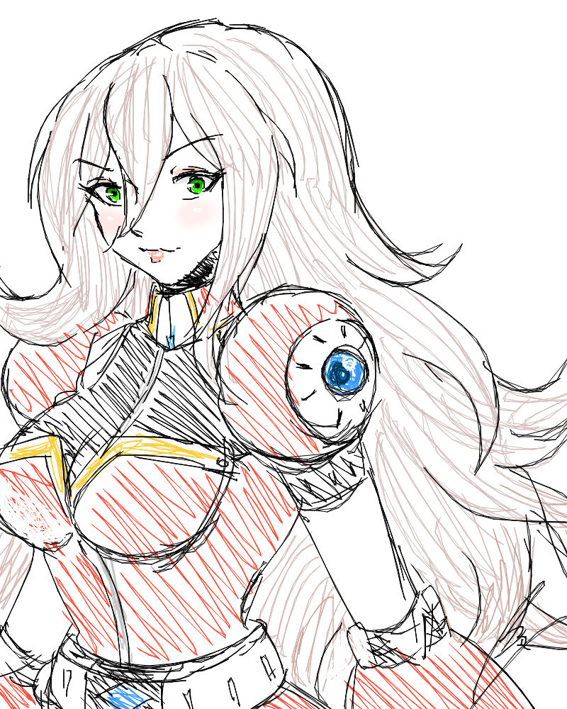 Iris -Another- loose hair by borockman on DeviantArt