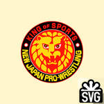 New Japan Pro Wrestling Logo 2 SVG