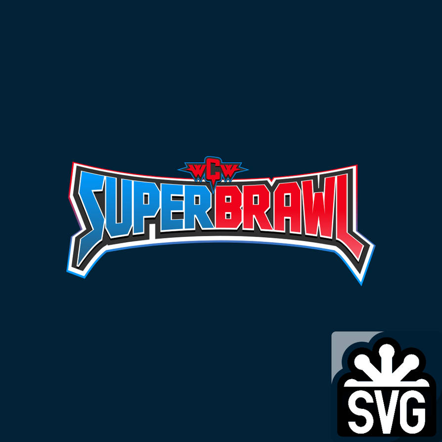 WCW Superbrawl (Modernized) Logo SVG by DarkVoidPictures on DeviantArt