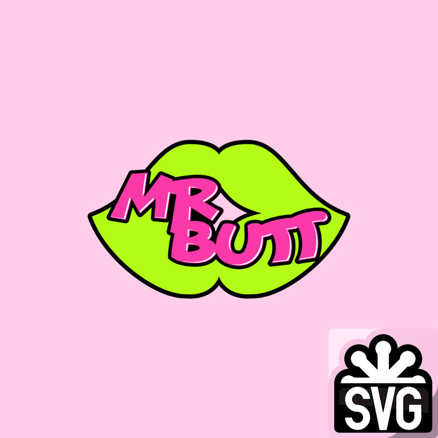 Mr. Butt Lips Logo by DarkVoidPictures on DeviantArt