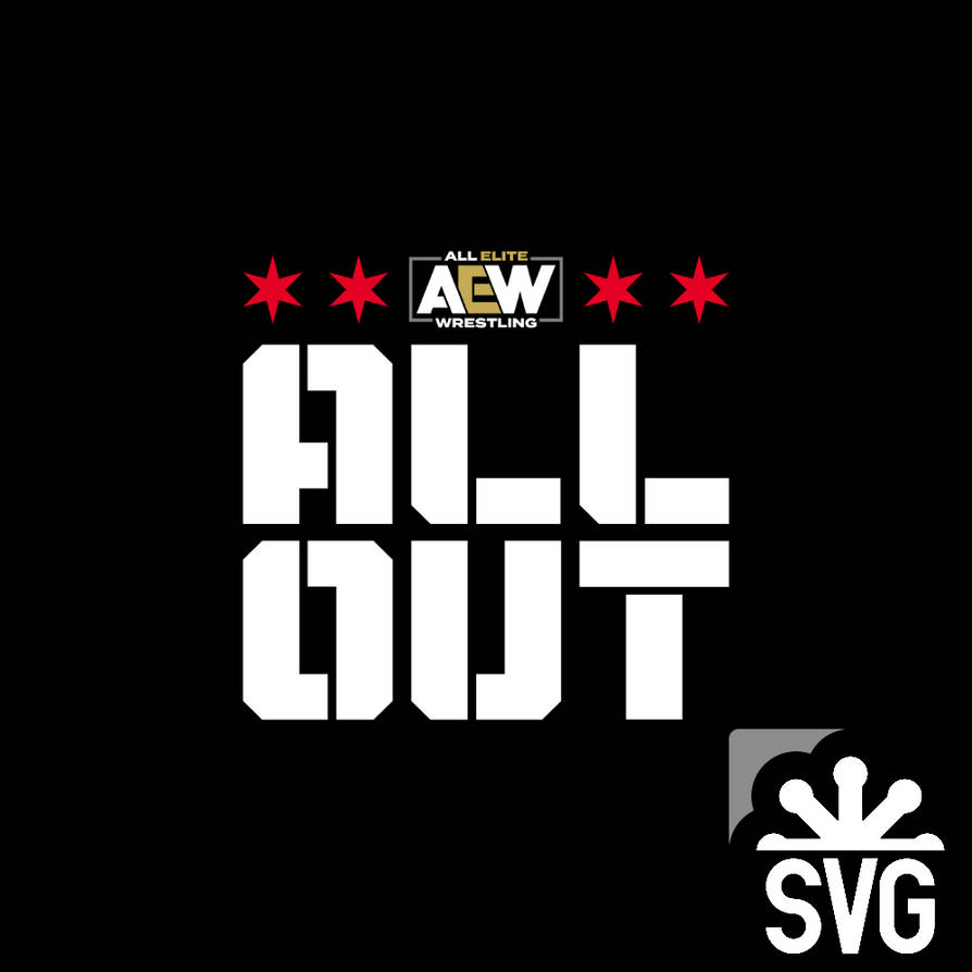 AEW All Out Logo SVG by DarkVoidPictures on DeviantArt