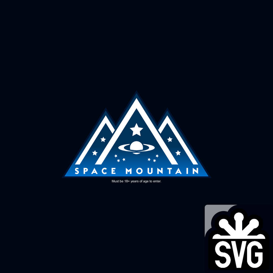 Free Free 327 Space Mountain Logo Svg SVG PNG EPS DXF File