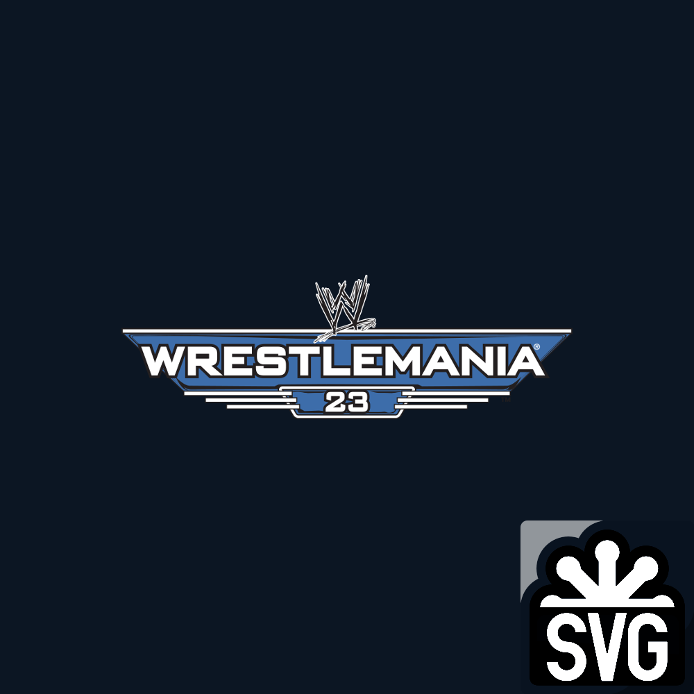 WWE Wrestlemania 23 Logo SVG by DarkVoidPictures on DeviantArt
