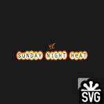 WWF Sunday Night Heat (1998-2000) Logo SVG