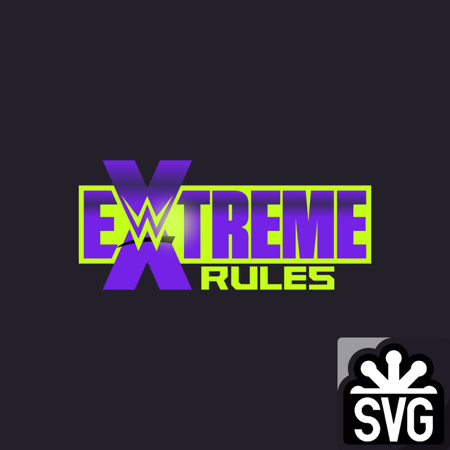 Wwe Extreme Rules Logo Svg By Darkvoidpictures On Deviantart