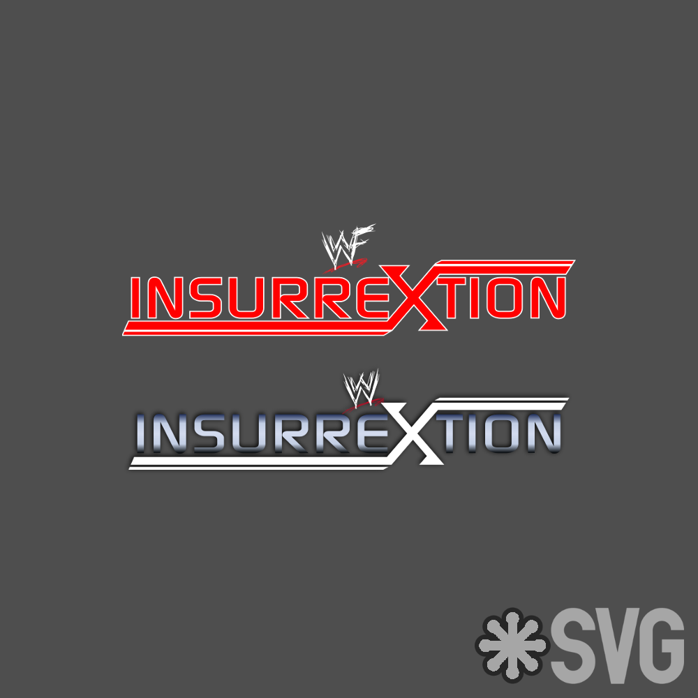 Wwe Insurrextion 00 03 Logo Svg By Darkvoidpictures On Deviantart