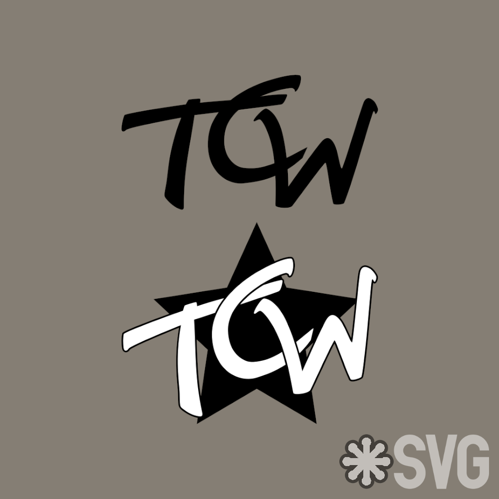 Turnbuckle Championship Wrestling Logo SVG by DarkVoidPictures on