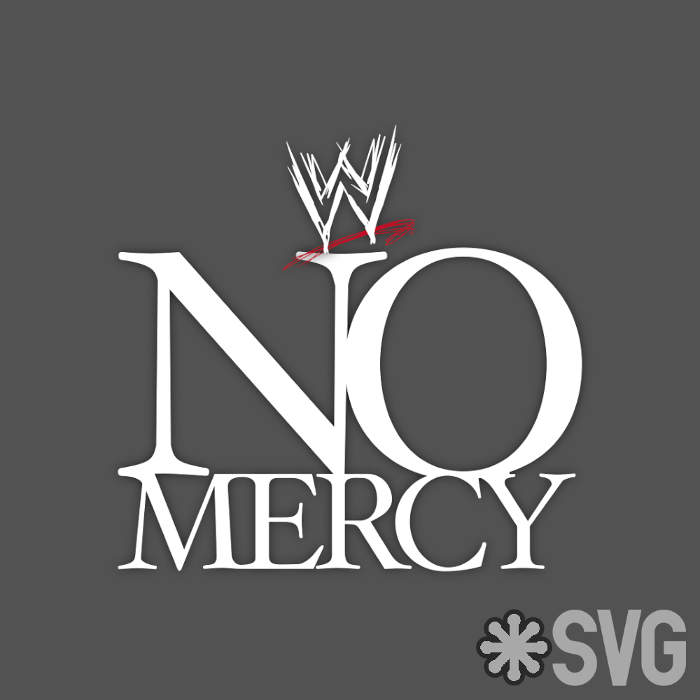 WWE No Mercy (2002) Logo SVG by DarkVoidPictures on DeviantArt