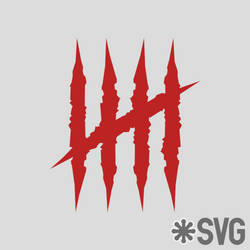 Tally Marks Logo Template SVG