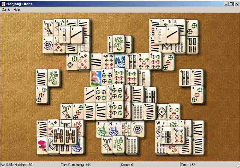 Game Mahjong Titans 