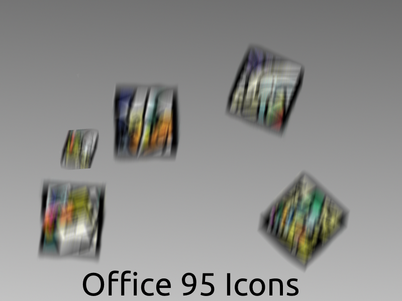 Office 95 Splash Screen Icons by Cairo2011 on DeviantArt
