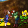 Frisk and Chara