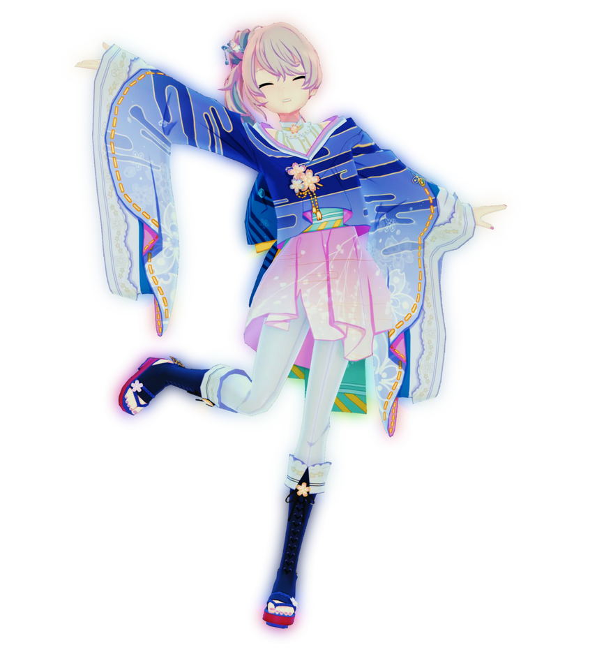 PS xMMD The Petals Dancing in the Wind Miku DL by CrhisMig on DeviantArt