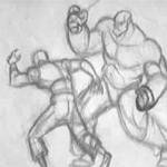 Fight - Pencil Test