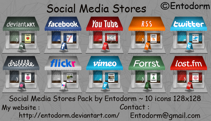 Social Media Stores