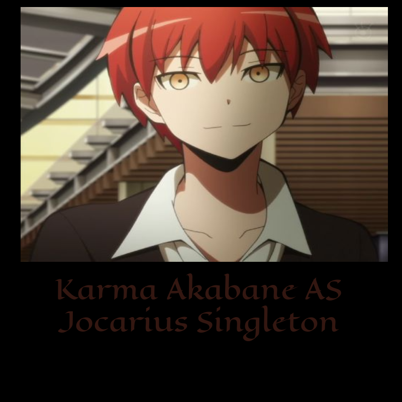Karma Akabane As Jocarius K. Singleton by FGConnieDamico on DeviantArt