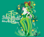 Super Sailor Jupiter T-Shirt Design by Nautissia