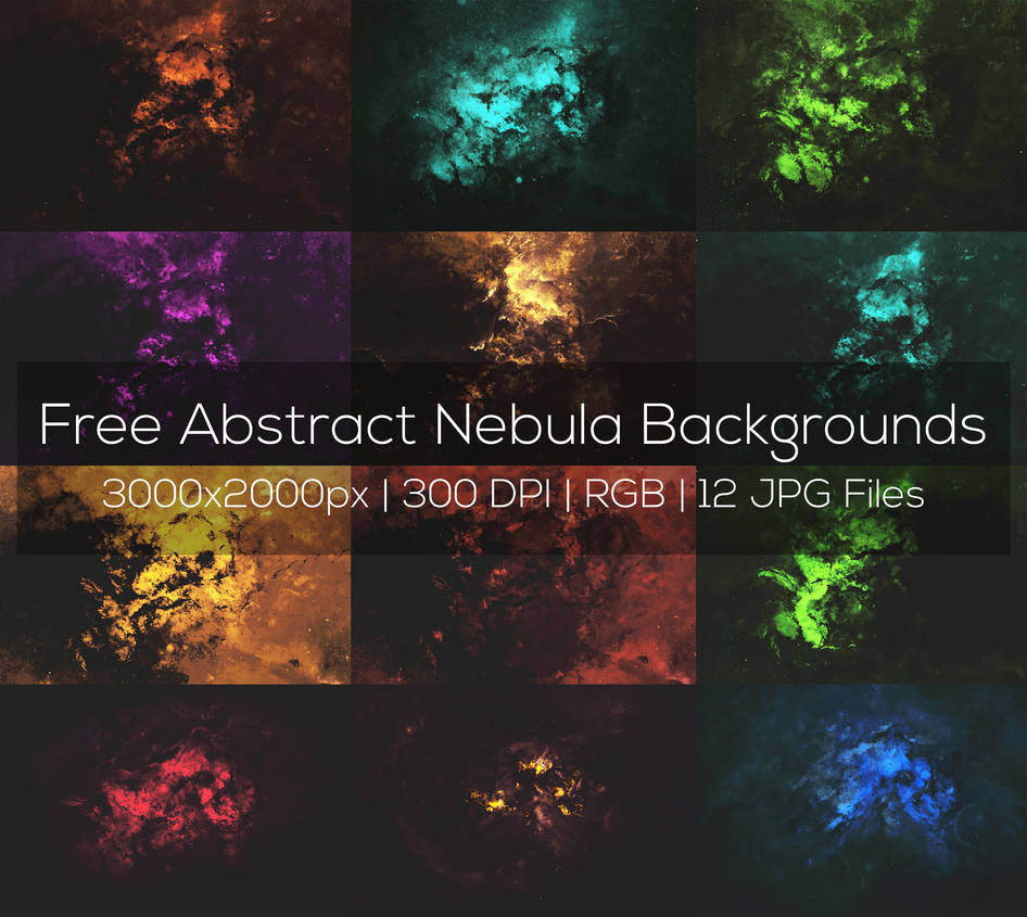 FREE Nebula Backgrounds