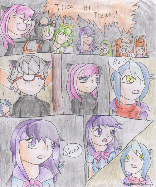 Extremly Late Yugioh Halloween Comic 4