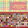 200 plaid patterns for Photoshop