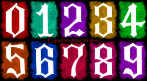 Bleach Espada tattoo brushes for Photoshop