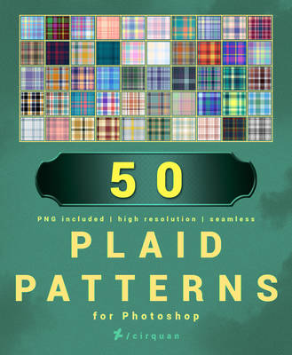 50 Plaid patterns for Photoshop