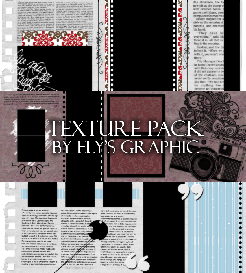 TEXTURE PACK #18 - ELY'S GRAPHIC