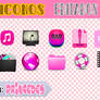 Iconos editados por Mi:3