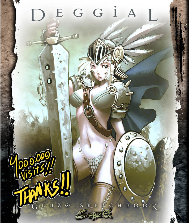Deggial: Genzoman Sketchbook 1 by GENZOMAN