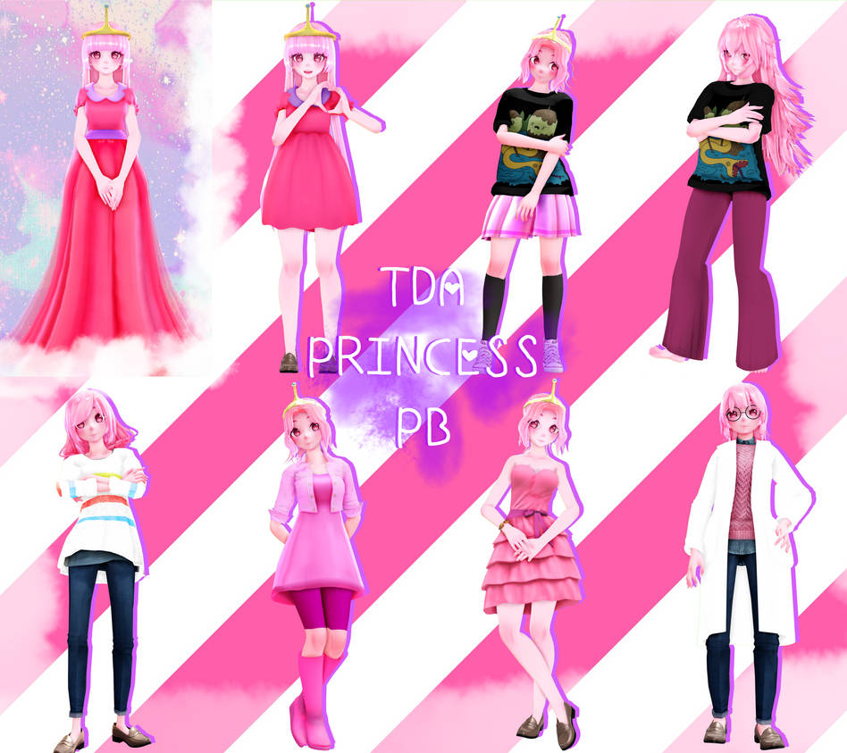 Princess Bubblegum TDA DL by Tanja-sama on DeviantArt