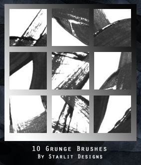 10 Grunge Brushes