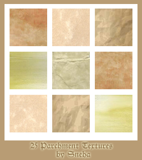 Parchment textures