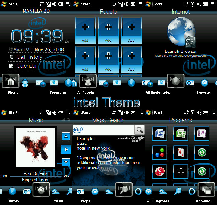 Intel Theme Processor intel Theme by CAY720325 on DeviantArt