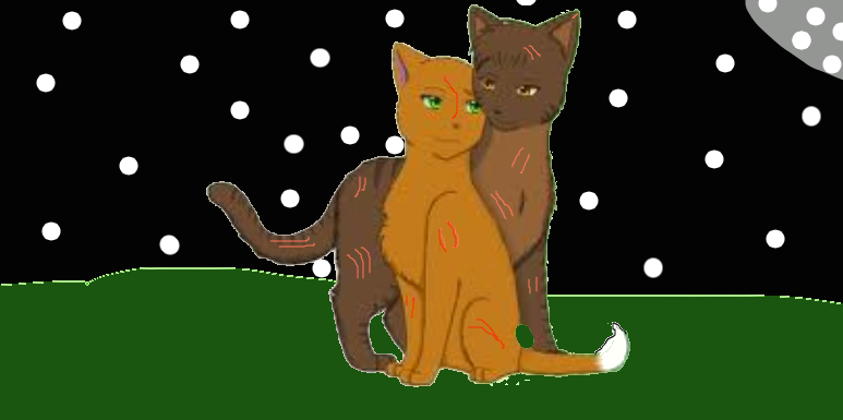 Squirrelflight and Brambleclaw by holywater333 on DeviantArt