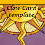 clow card template