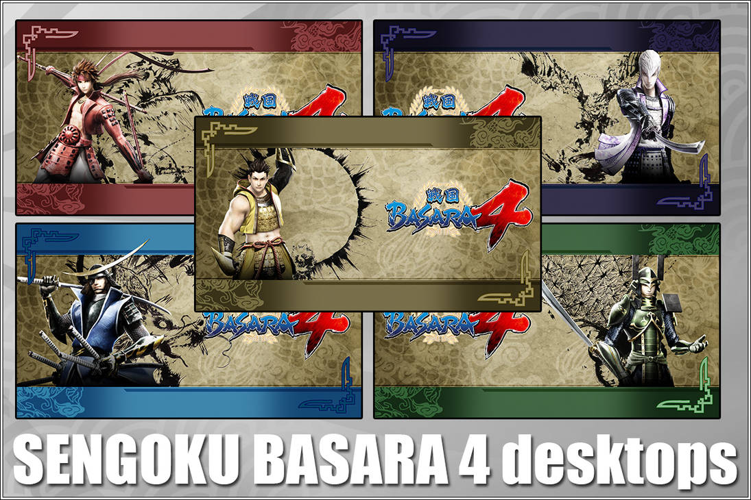 Sengoku Basara 4 desktop pack
