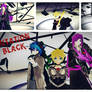 MMD Imitation Black Stage + DL