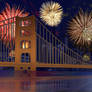 New Year City Fireworks