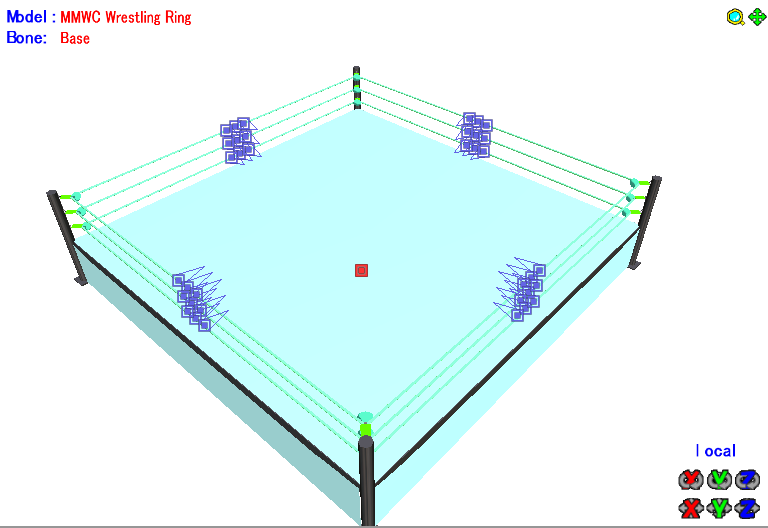 [MMD Acc.] Wrestling Ring FIXED