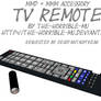 [MMD + M3 Accessory] TV Remote + DL
