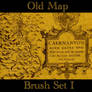 Old Map Brush Set I