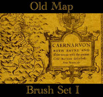 Old Map Brush Set I