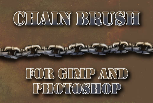 GIMP/Photoshop Chain Brush
