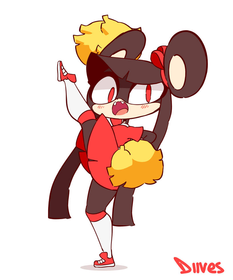 Cheerleader Zhima By Diives On Deviantart