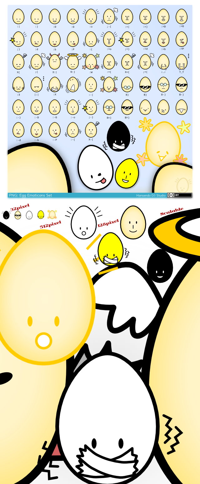 Egg Emoticons