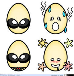 Egg Emoticons -Alien-