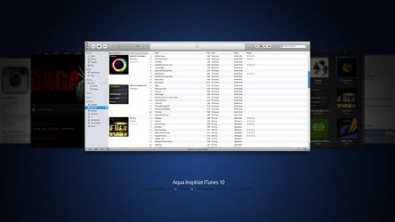 Aqua Inspiriat iTunes 10.2