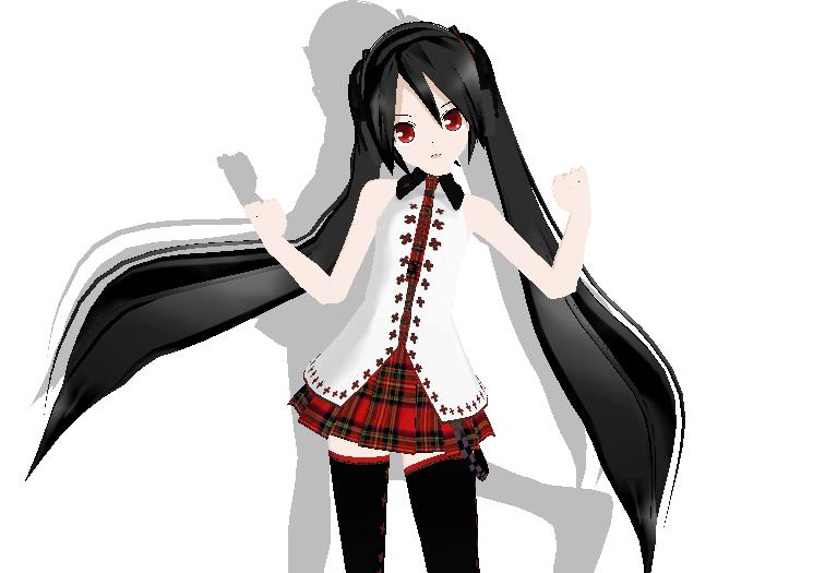 Newcomer Lat Plaid Zatsune DL by x-MiharuChan-x