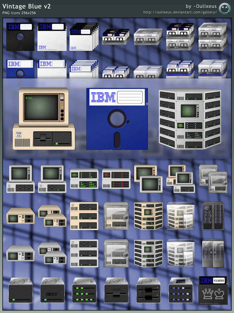 Vintage Blue v2 by Oulixeus